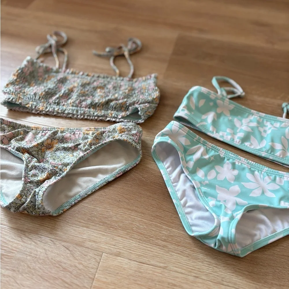 Billabong Kids Set 🌊 Mint and Floral 6/8